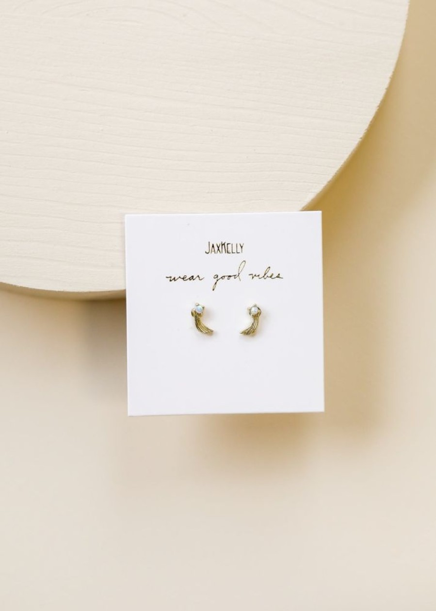 Jewelry jaxkelly Studs | Opal Nova