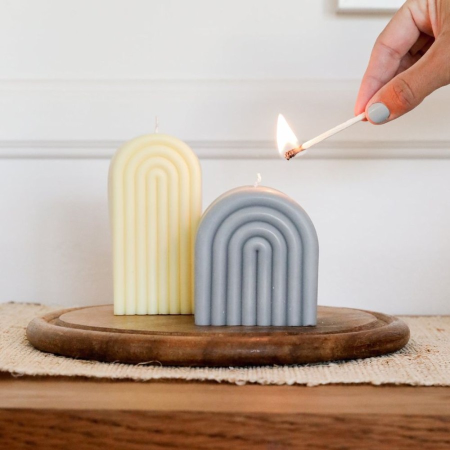 Candles jaxkelly | Tall Arch Butter Candle