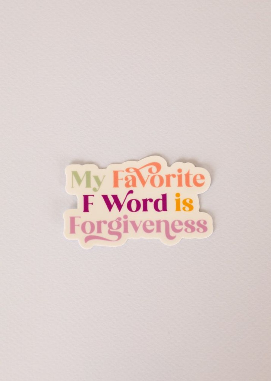 Crystals & Stickers jaxkelly | Sticker - F Word Forgiveness