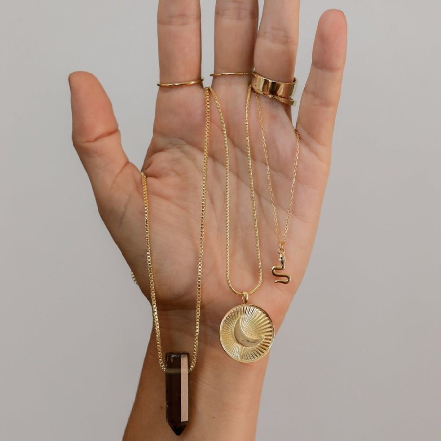 Jewelry jaxkelly | Smoky Quartz Point Necklace