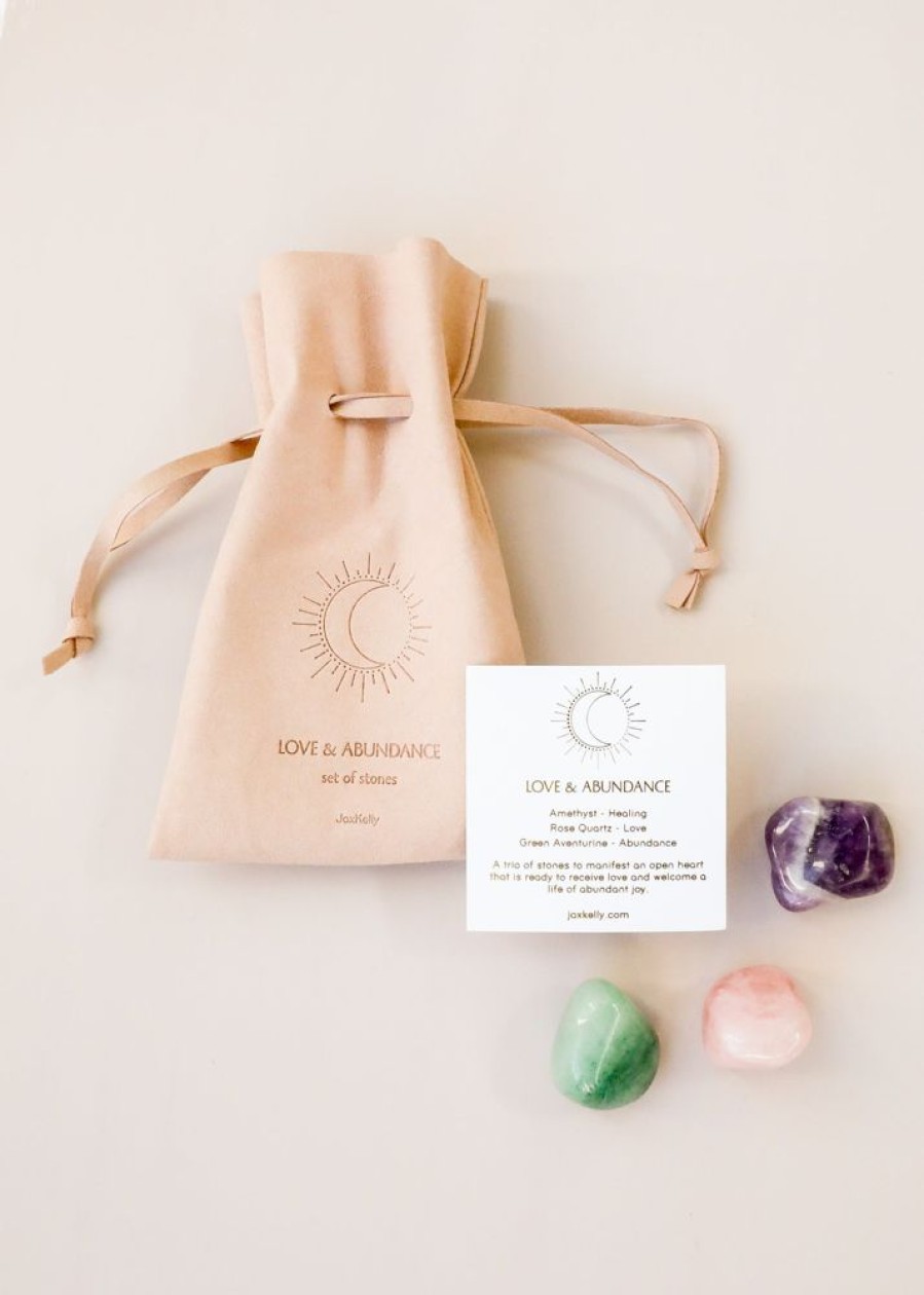 Crystals & Stickers jaxkelly | Love And Abundance Crystal Kit