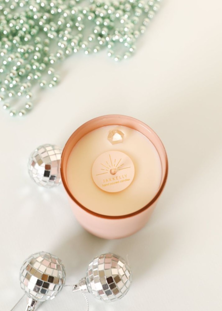 Candles jaxkelly | 8 Oz - Pink Holiday Candle