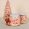 Candles jaxkelly | 4Oz Holiday Candle - Merry & Bright