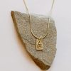 Jewelry jaxkelly | Snake Dog Tag Necklace