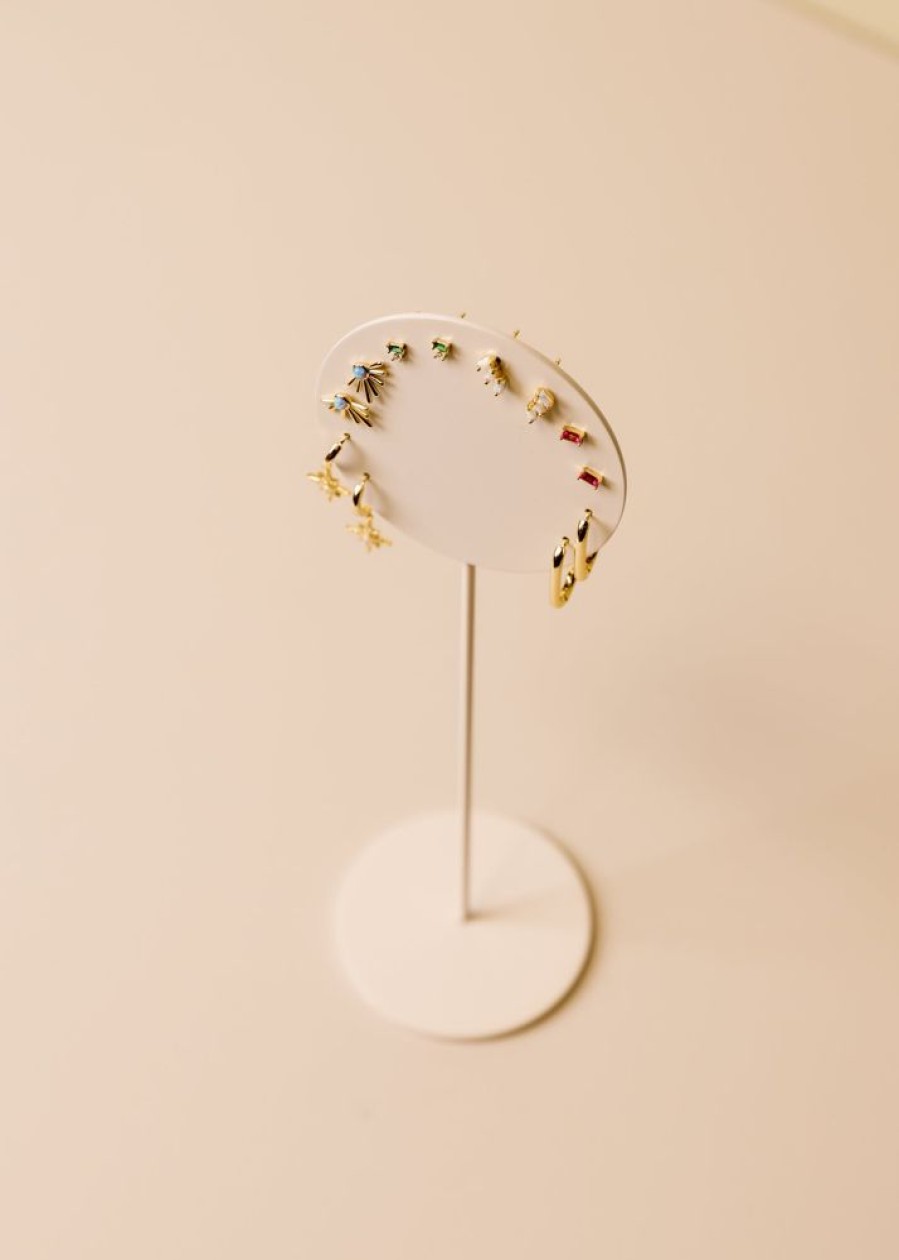 Jewelry jaxkelly | Circular Metal Earring Stand