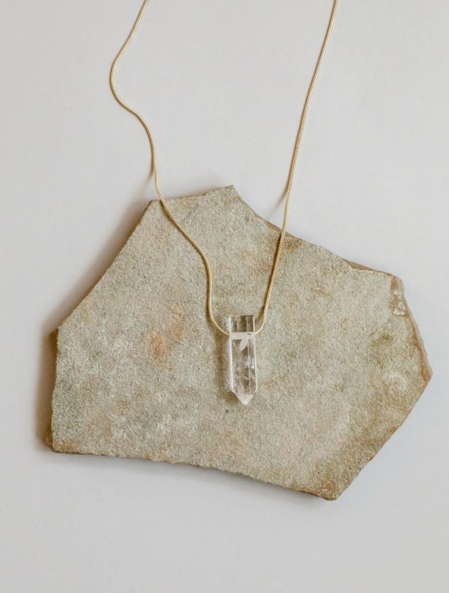 Jewelry jaxkelly | Clear Quartz Point Necklace