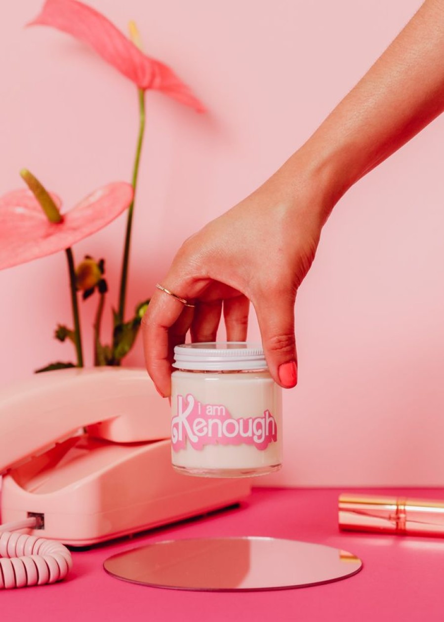 Candles jaxkelly | Barbie Inspired I Am Kenough - Cream Candle