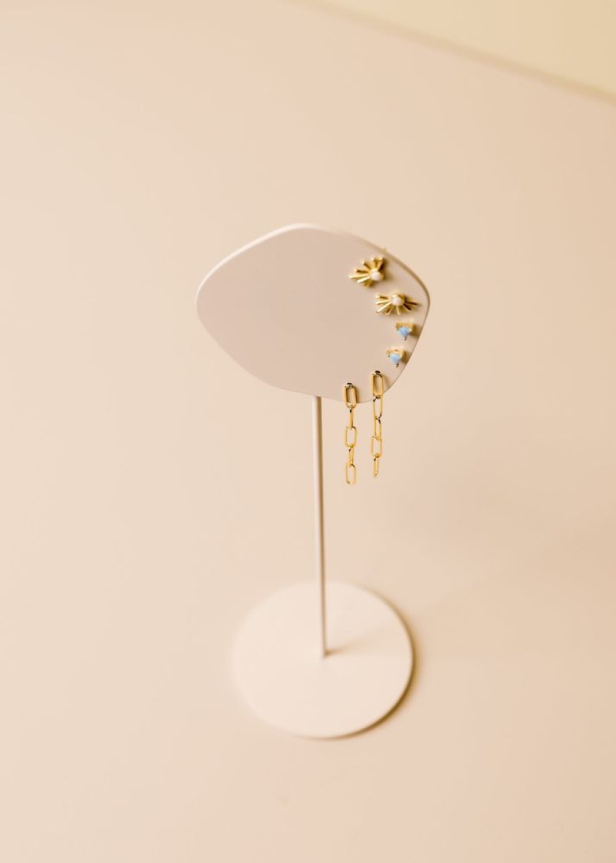 Jewelry jaxkelly | Abstract Metal Earring Stand