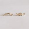 Jewelry jaxkelly Studs | Champagne Crawler