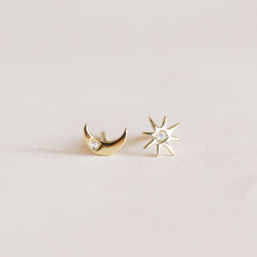 Jewelry jaxkelly Studs | Sun & Moon