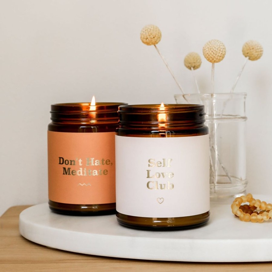 Candles jaxkelly | Mantra Candle - Don'T Hate