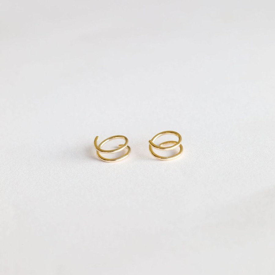 Jewelry jaxkelly Studs | Minimalist Spiral