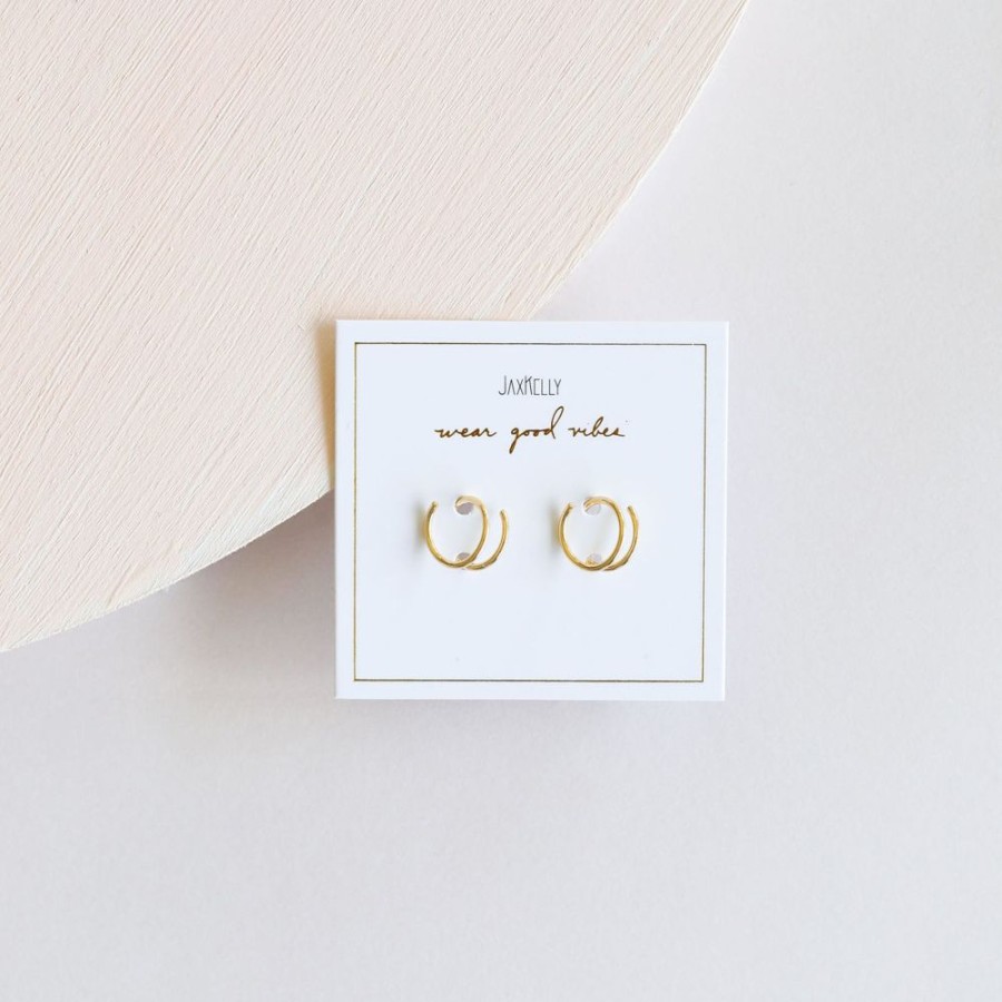 Jewelry jaxkelly Studs | Minimalist Spiral