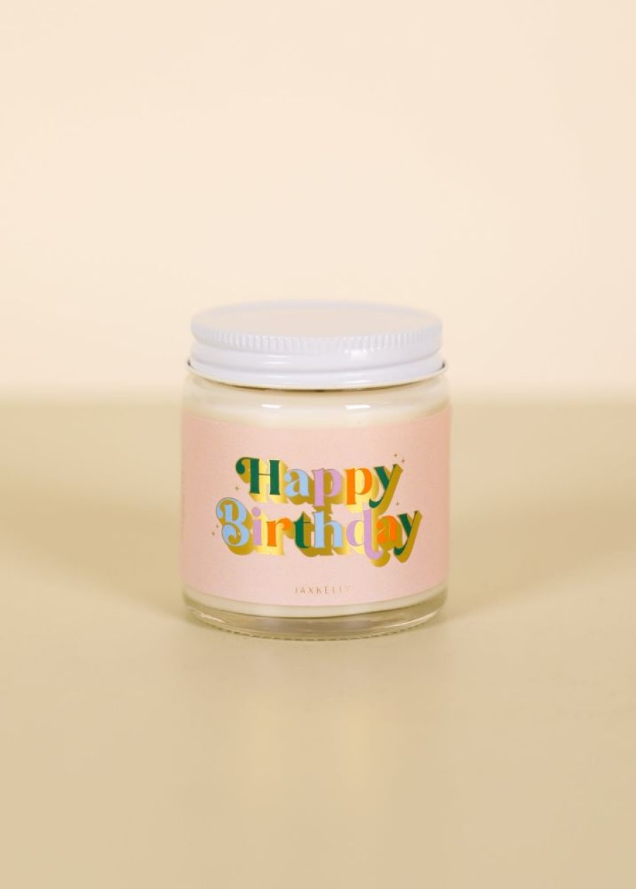 Candles jaxkelly | 4Oz - Happy Birthday Candle