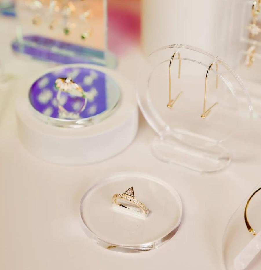 Jewelry jaxkelly | Clear Ring Display Circle