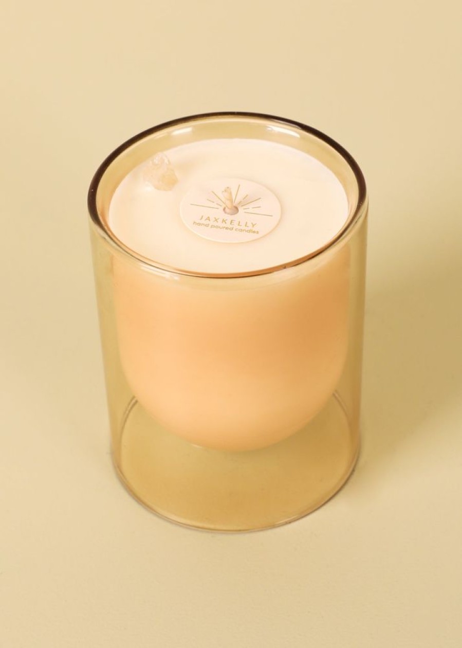 Candles jaxkelly | Linen Scooped Candle - Ambiance Collection