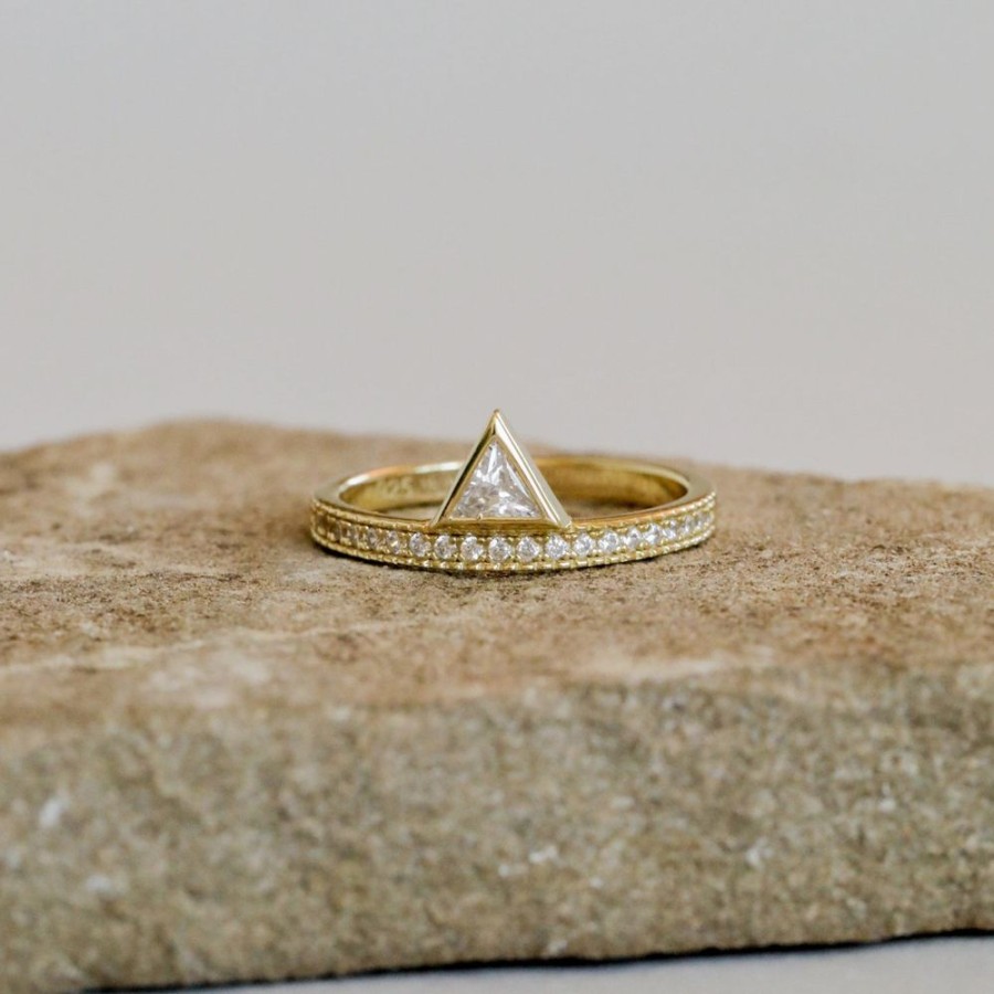 Jewelry jaxkelly | Stacked Triangle Ring