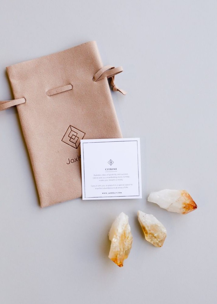 Crystals & Stickers jaxkelly | Raw Citrine Crystal Set