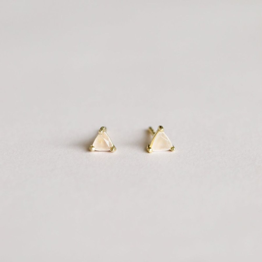 Jewelry jaxkelly Studs | Rose Quartz Mini Energy Gems - Love