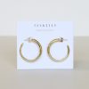 Jewelry jaxkelly Hoops | Gold Everyday Hoop - Medium