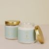 Candles jaxkelly | 4Oz Clear Crystal Candle - Moonstone - Good Luck