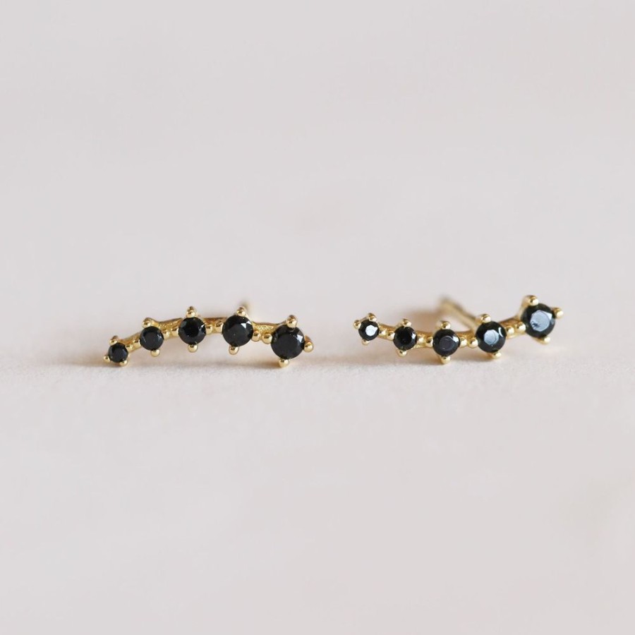 Jewelry jaxkelly Studs | Black Crawler