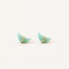 Jewelry jaxkelly Studs | Amazonite Wire-Wrapped Moon