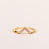 Jewelry jaxkelly | Pink Lambda Ring