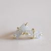 Jewelry jaxkelly Studs | White Bar Druzy