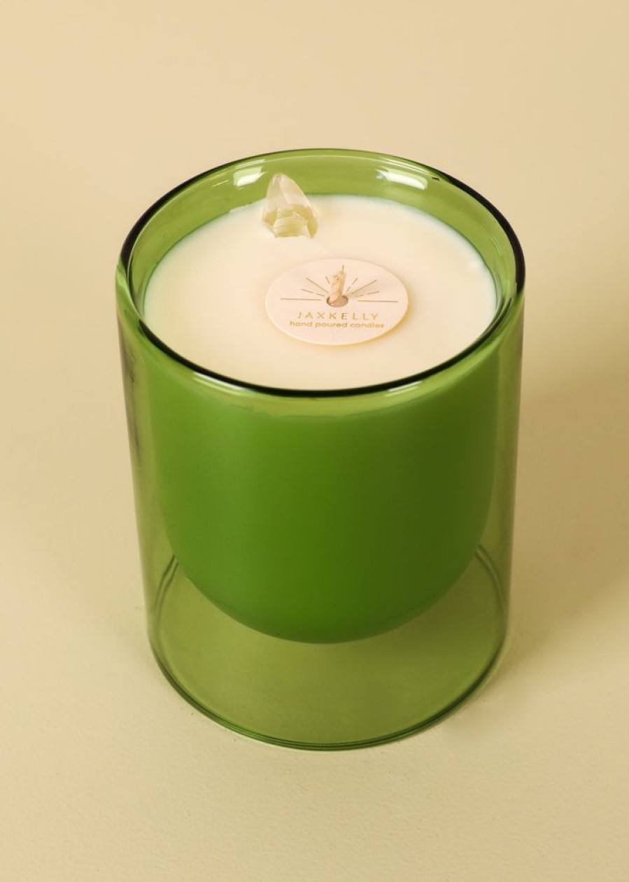 Candles jaxkelly | Parakeet Scooped Candle - Ambiance Collection