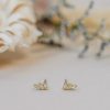 Jewelry jaxkelly Studs | Offset Trio Stud Stack