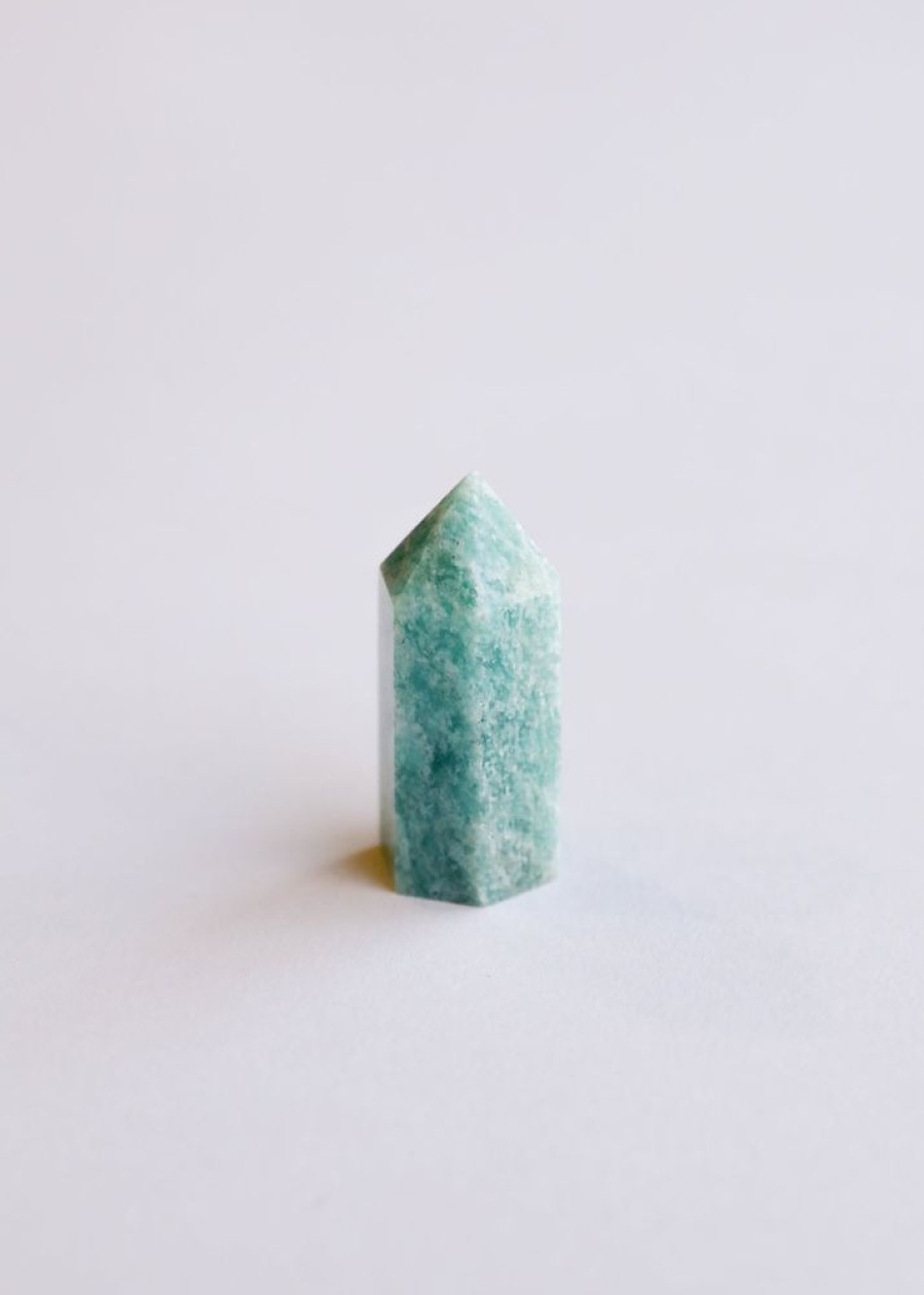 Crystals & Stickers jaxkelly | Mini Amazonite Quartz Crystal Point