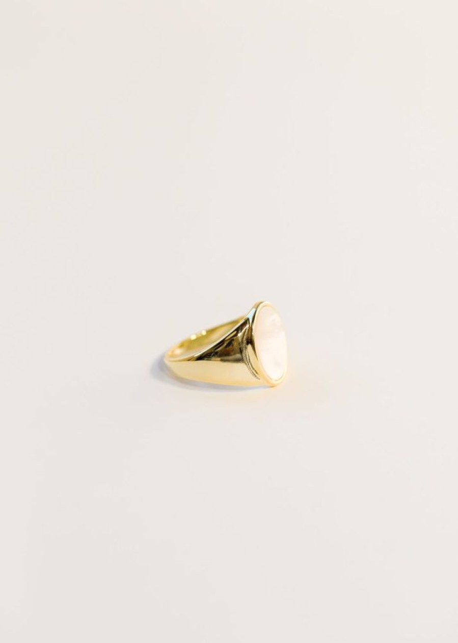 Jewelry jaxkelly | Mother Of Pearl Signet Ring