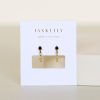 Jewelry jaxkelly Hoops | Open Mini Hoop Earring - Black