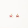 Jewelry jaxkelly Studs | Rose Baguette