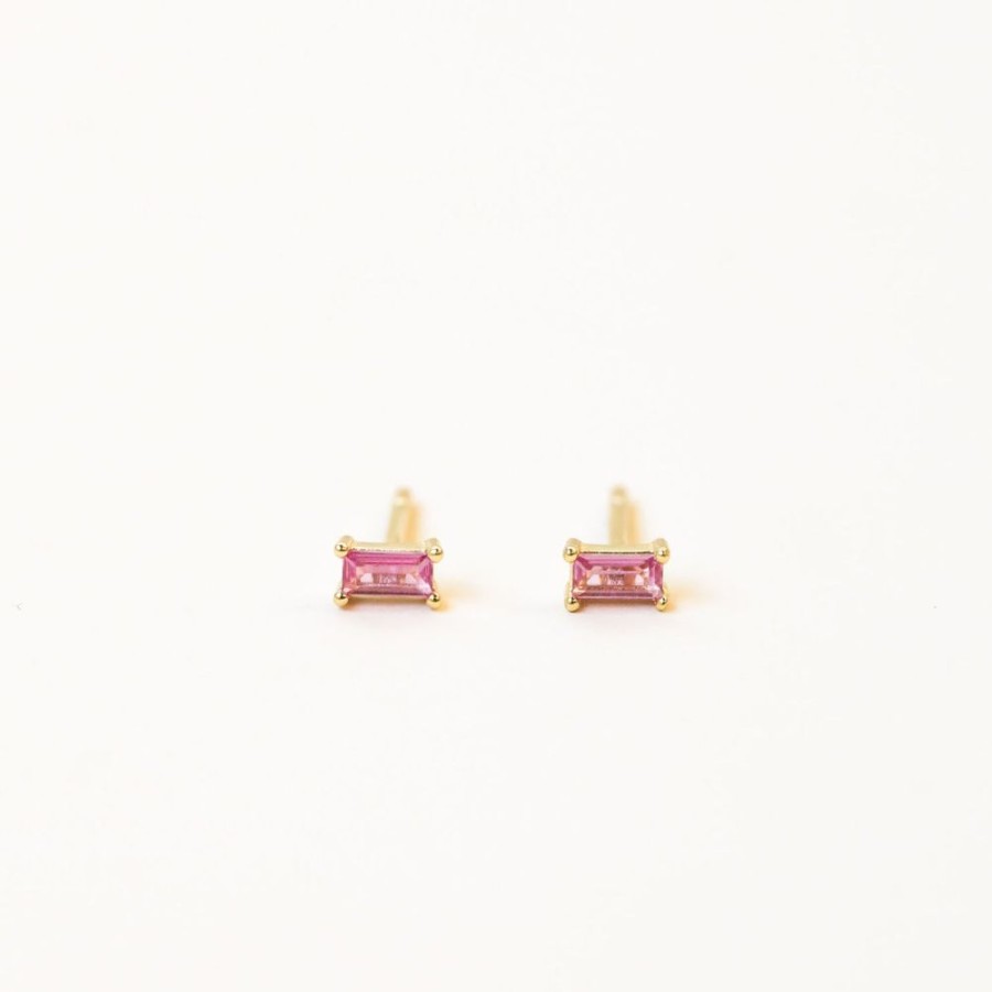 Jewelry jaxkelly Studs | Rose Baguette