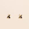 Jewelry jaxkelly Studs | Sapphire Stud Bar