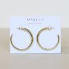 Jewelry jaxkelly Hoops | Gold Everyday Hoop - Large