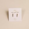 Jewelry jaxkelly Studs | Bar Opal - Purple