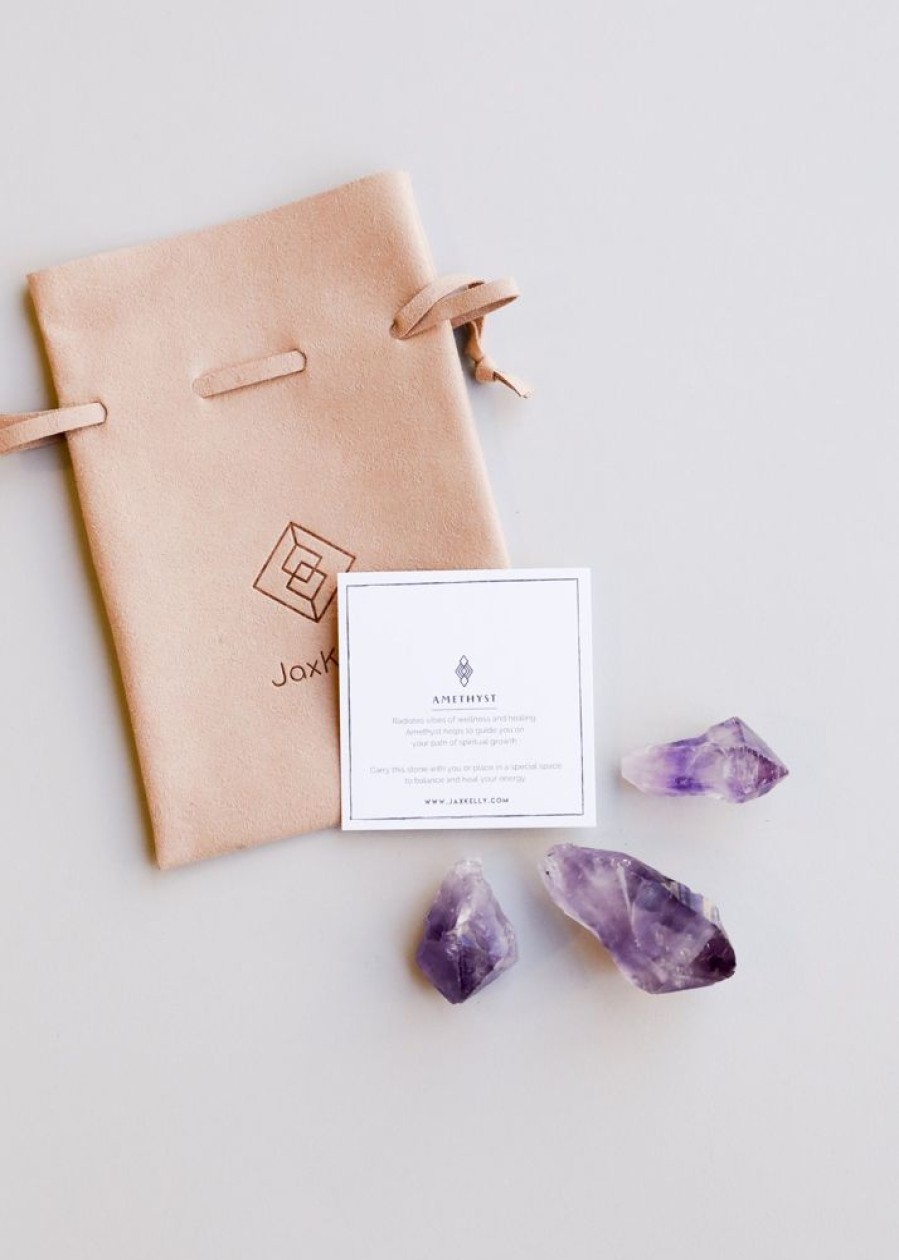 Crystals & Stickers jaxkelly | Raw Amethyst Crystal Set