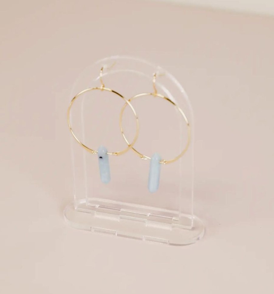 Jewelry jaxkelly | Clear Earring Display Hollow Arch