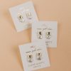 Jewelry jaxkelly Studs | Gold Dip Clear Quartz Point