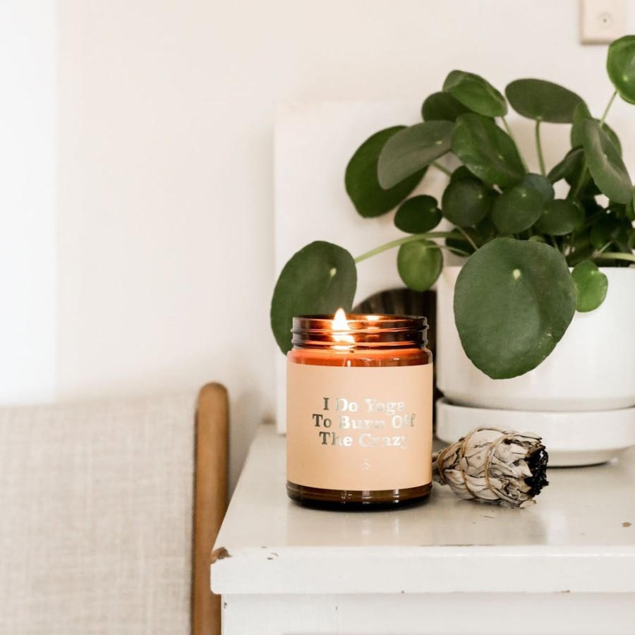 Candles jaxkelly | Mantra Candle - Yoga