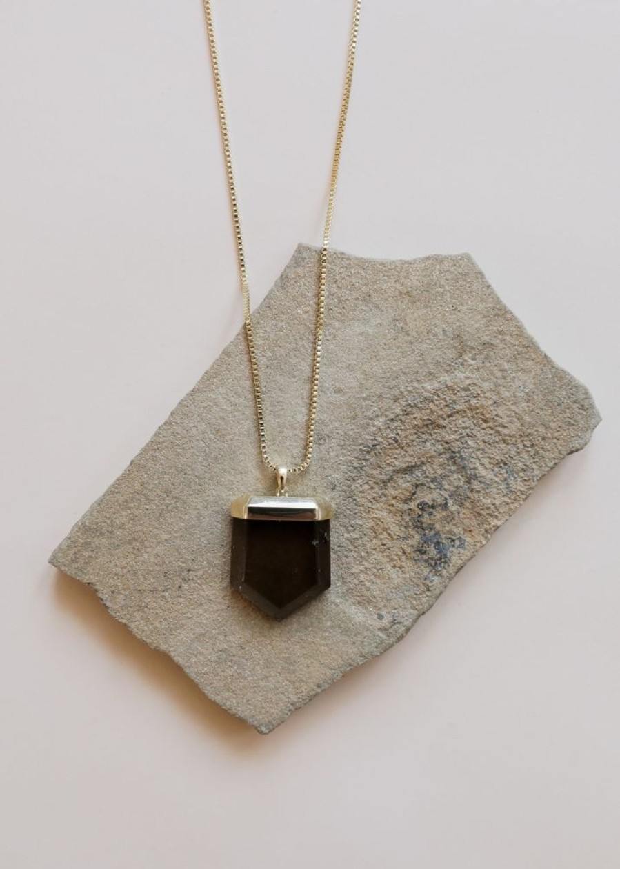 Jewelry jaxkelly | Smoky Quartz Pendant Necklace