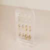 Jewelry jaxkelly | Clear Earring Display Stacked Arch