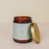 Candles jaxkelly | 9Oz Amber Crystal Candle - Moonstone Good Luck